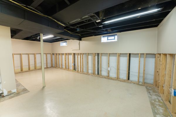 Basement Flood Restoration in Milford